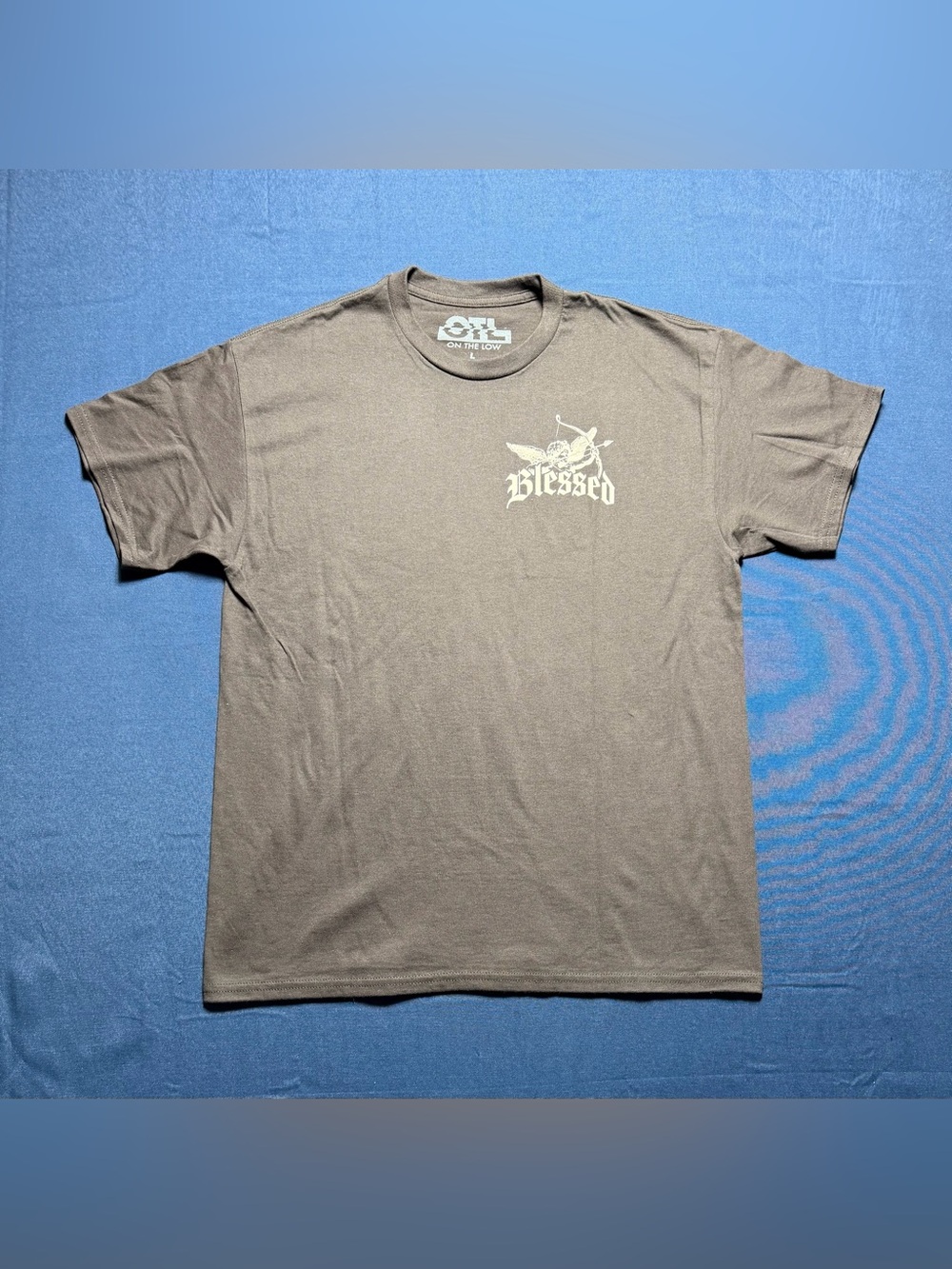 100% Cotton Large NWOT On The Low Blessed Graphic T-Shirt